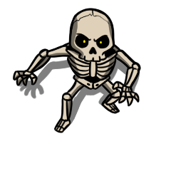skeleton 3 by Hammertheshark